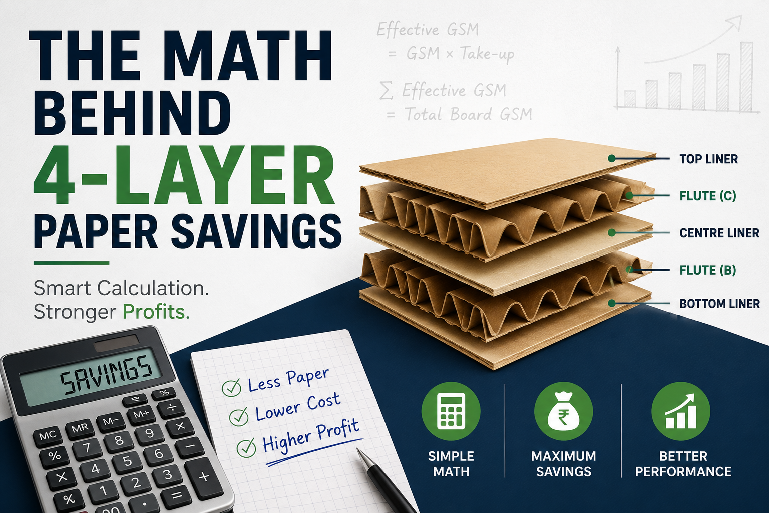 The Math Behind 4-Layer Paper Savings | Natraj
