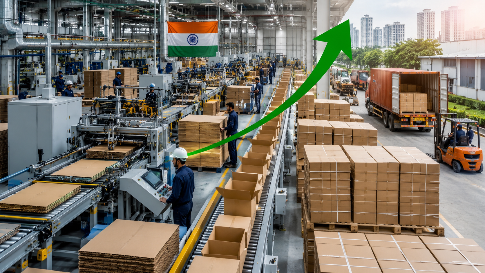Why Corrugated Box Manufacturing Is Growing Rapidly in India